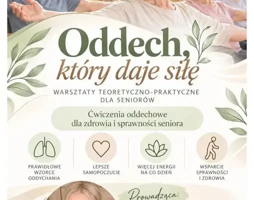 Warsztaty oddechowe dla seniorów w GOK Ulan-Majorat – zapisy trwają