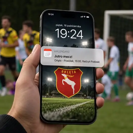 Orlęta Spomlek Radzyń Podlaski zagrają z Powiślakiem Końskowola na Stadionie Miejskim