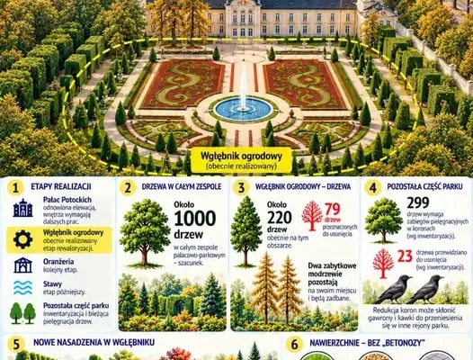 Radzyń Podlaski: rewaloryzacja parku pałacowego – konkrety zamiast domysłów