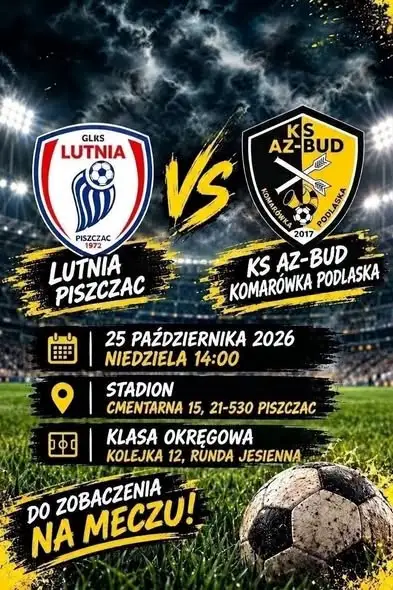 Piłkarski weekend z AZ-BUD: Dąb II i Lutnia na drodze Komarówki