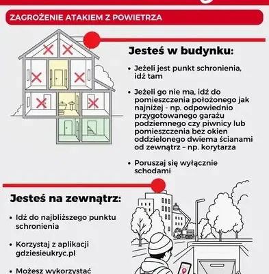 Gmina Komarówka Podlaska wyznaczyła punkty schronienia dla mieszkańców