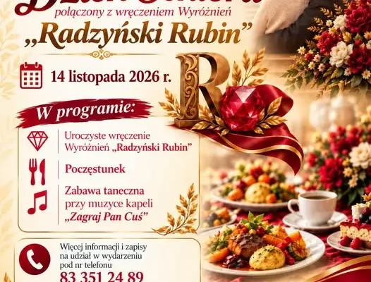 Miejski Dzień Seniora w Radzyniu Podlaskim – zapisy do 4 listopada