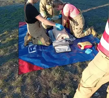 Strażacy z Czemiernik szkolili się na ćwiczeniach KSRG w powiecie radzyńskim
