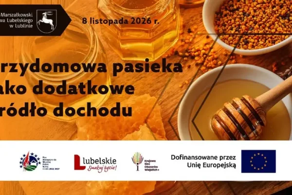Bezpłatna konferencja o przydomowej pasiece jako źródle dochodu