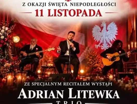 Czemierniki: wieczór z recitalem Adrian Litewka Trio z okazji Święta Niepodległości