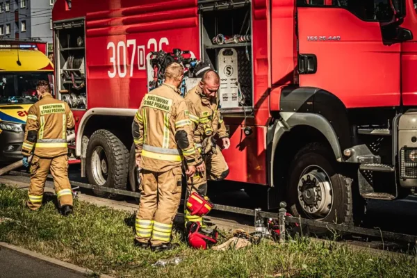 Tragiczny pożar w Nisku: zginęło dwóch strażaków